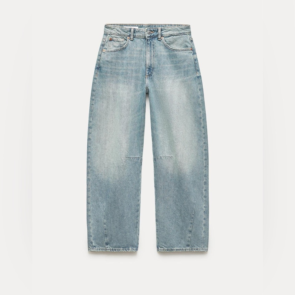 Zara - TRF Mid Waist Baggy Balloon Jean *NWT